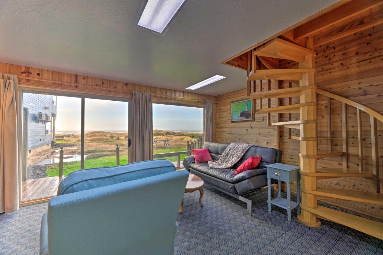 Sanderling Sea Cottages, Unit 3 With Private Balcony Уолдпорт Екстериор снимка