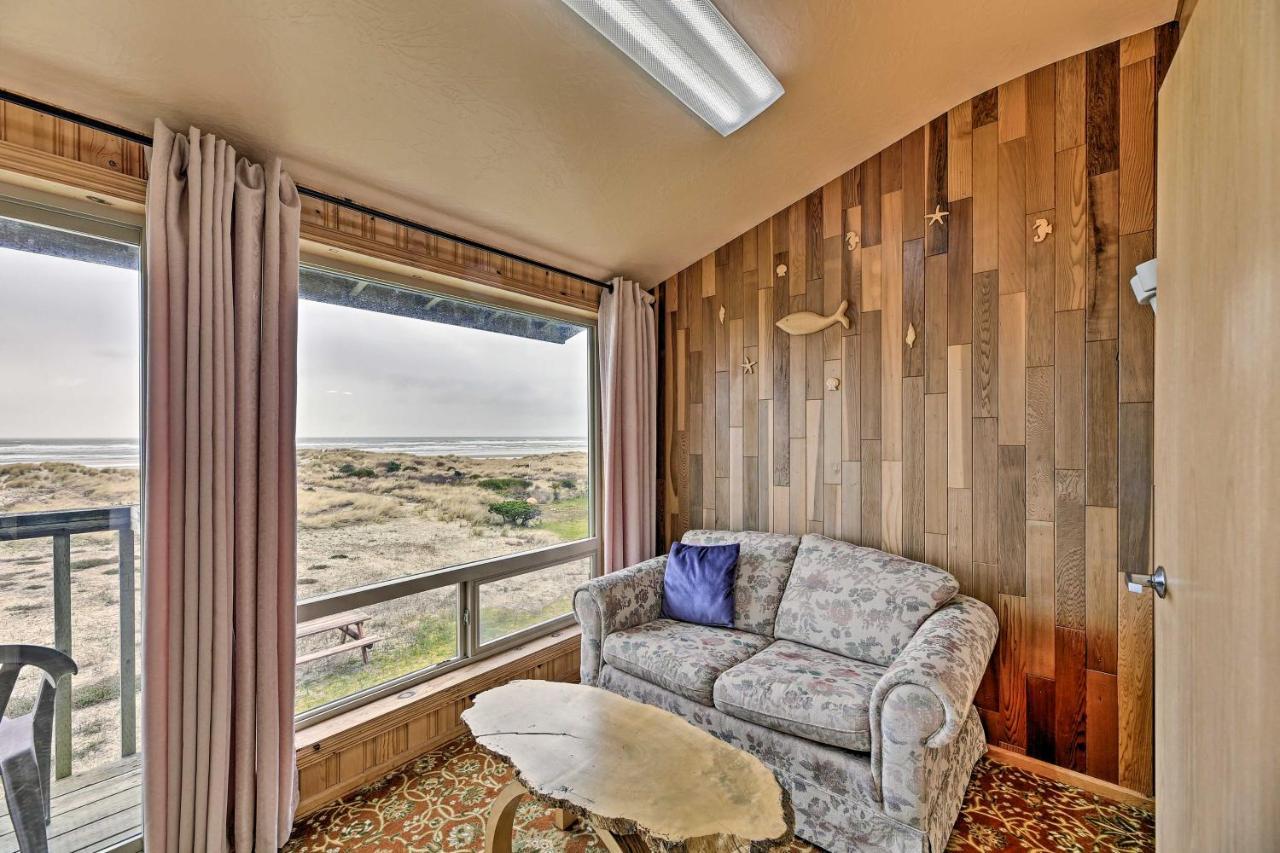 Sanderling Sea Cottages, Unit 3 With Private Balcony Уолдпорт Екстериор снимка