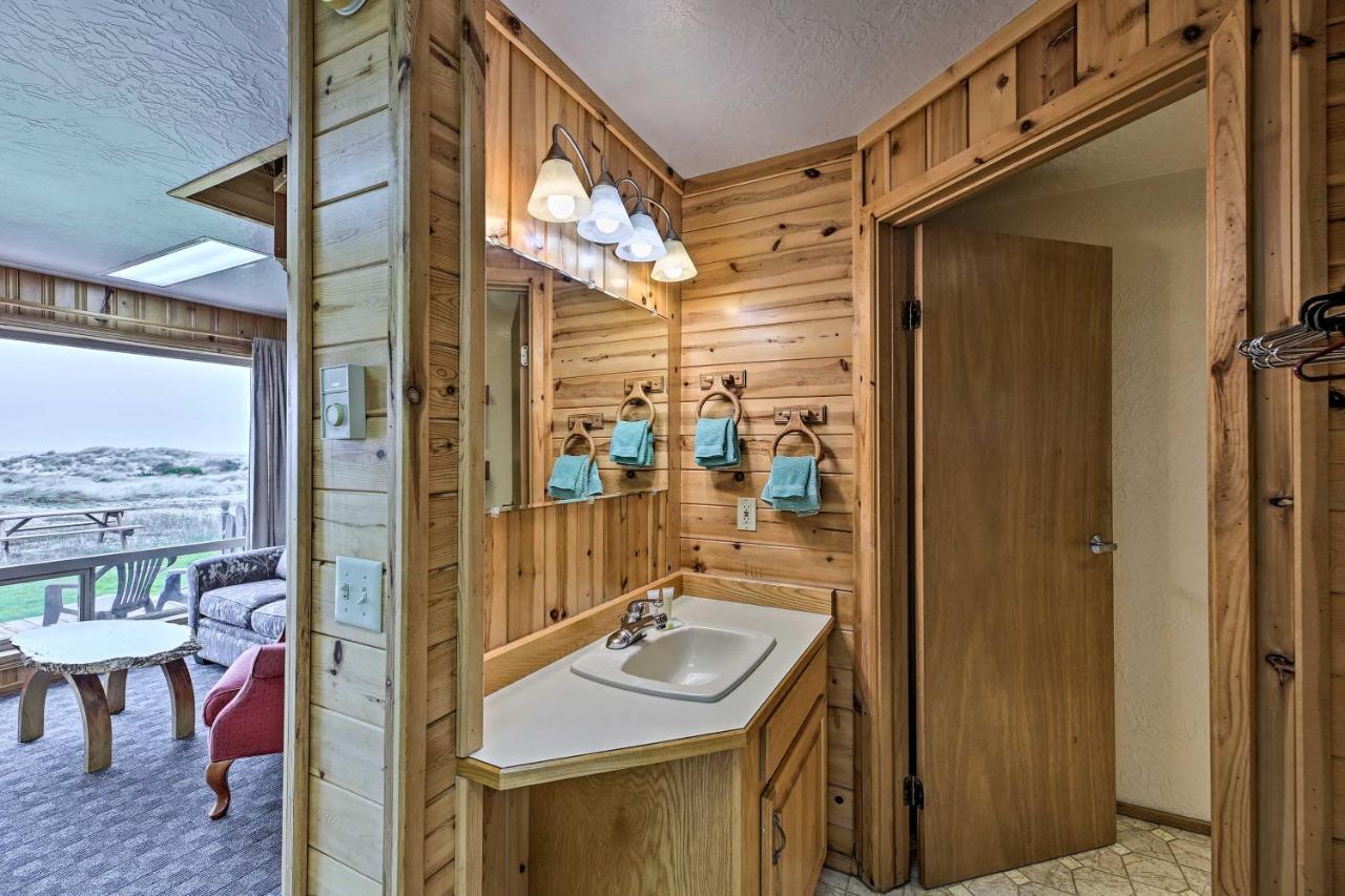 Sanderling Sea Cottages, Unit 3 With Private Balcony Уолдпорт Екстериор снимка